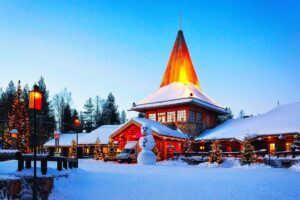 Acasă la Moș Crăciun. Cum arată locul de poveste din Laponia
